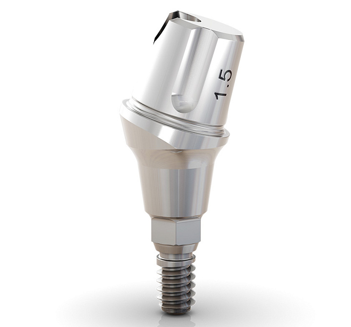 Абатмент угловой 17º универсальный 4.5X4X1.5 мм