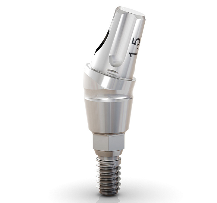 Абатмент угловой 17º универсальный 3.3X4X1.5 мм