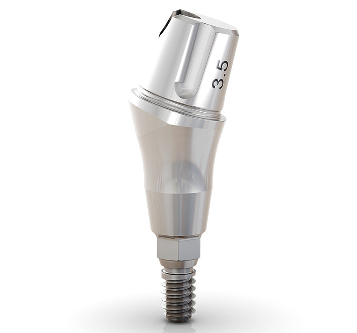 Абатмент угловой 17º универсальный 4.5X4X3.5 мм